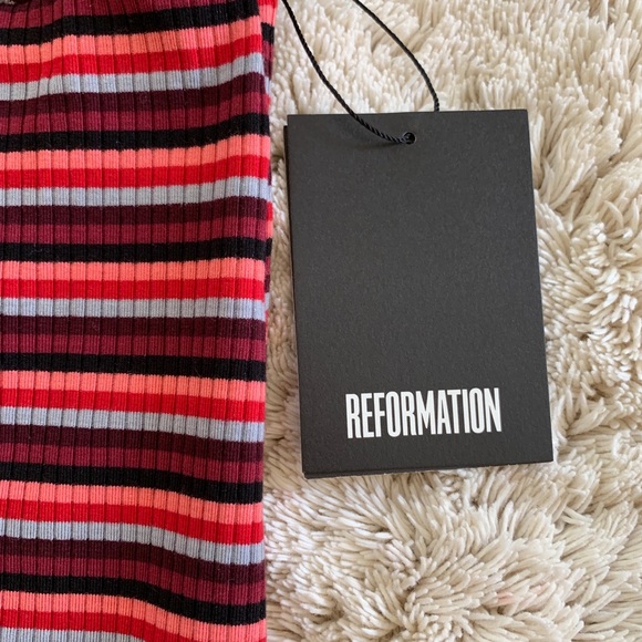 🍭 reformation vice sunset stripe jumpsuit 🍭 - Picture 5 of 8